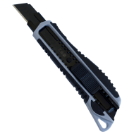 Cutter profesional cu lama segmentata 18 mm si grip cauciucat